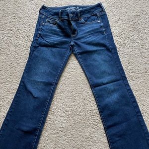 NWOT American Eagle stretch dark jeans